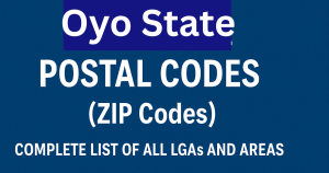 Oyo State Postal Codes