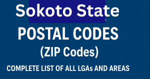 Sokoto State Postal Codes